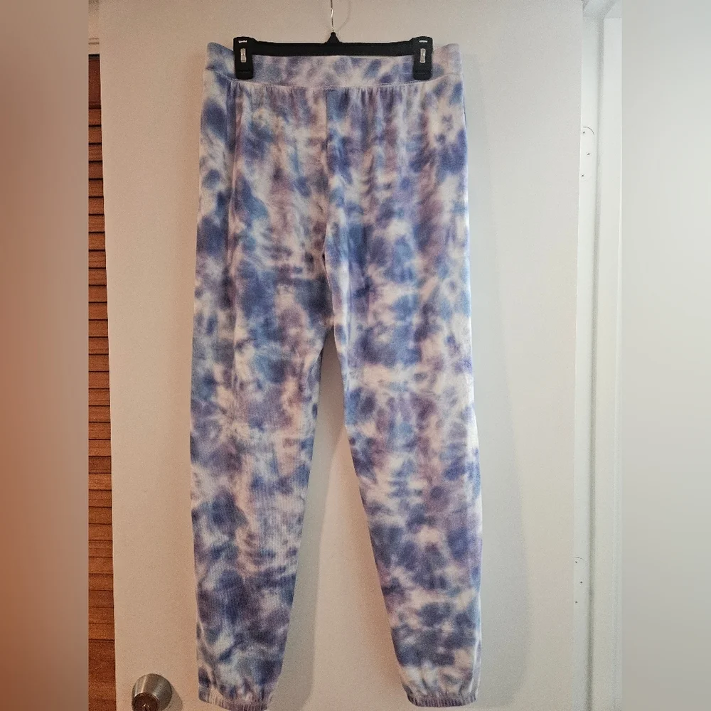 New P.J. Salvage Blue and White Joggers - Picture 4 of 7